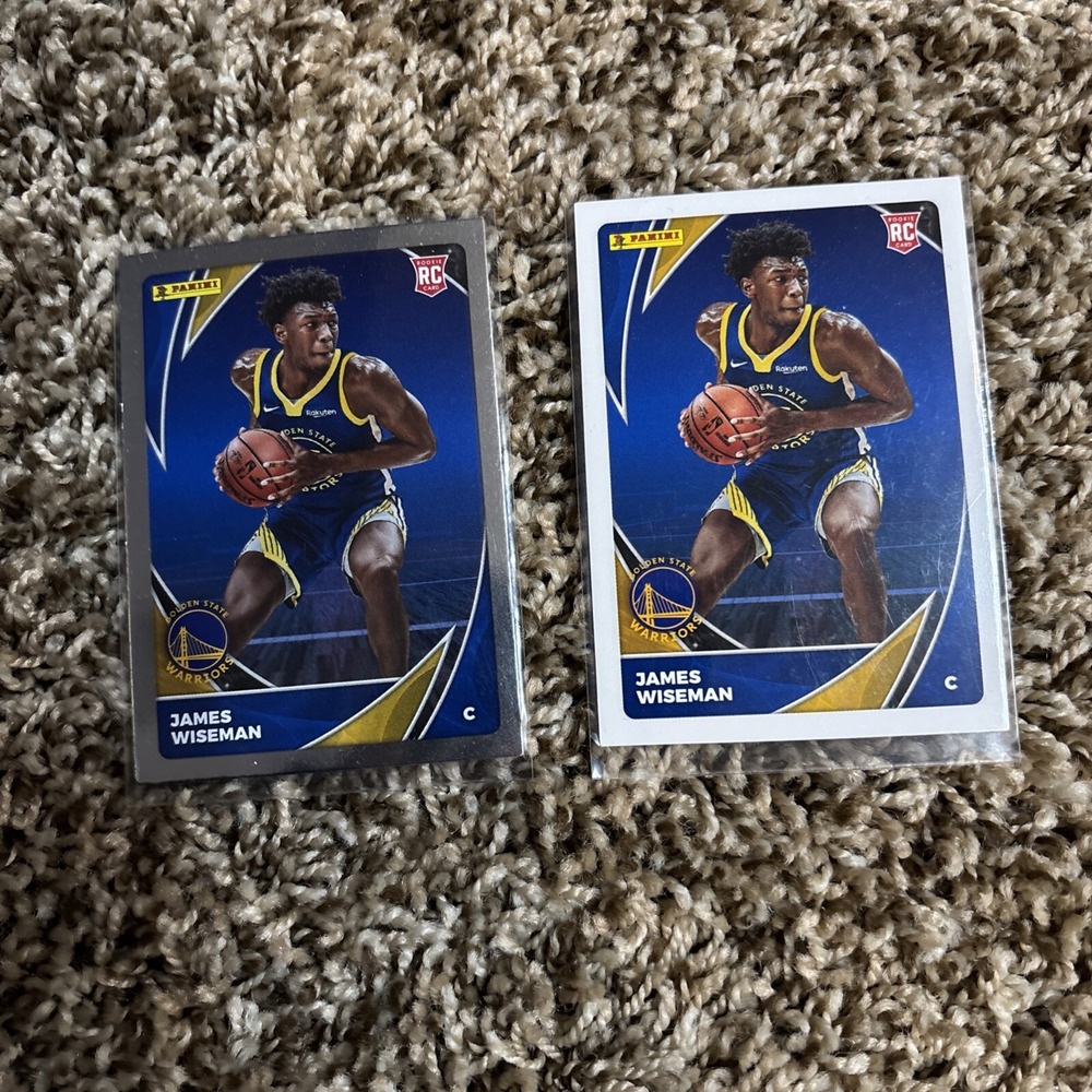 2‎ James Wiseman Rookie Cards